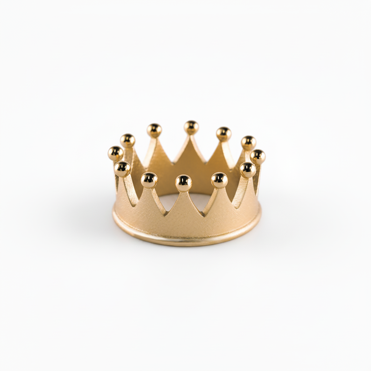 12 point crown bands in 14k